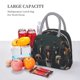 thumbnail image 5 of Balery Stylish Avian Gathering Bolsa de Almuerzo para Mujeres, Caja de Almuerzo, Bolsa de Almuerzo Pequeña Impermeable, Tote de Almuerzo Reutilizable con Gran Capacidad, 5 of 6