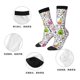 thumbnail image 5 of Balery Fun Animal with Unicorn Calcetas Largas con Estampado para Hombre y Mujer – Suaves y Transpirables, Talla Única (US 5-11), 5 of 6