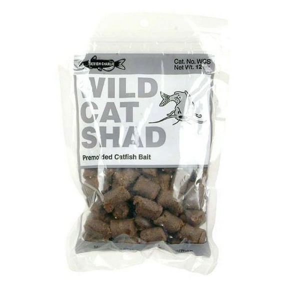 Catfish Charlie Wildcat Pre-Molded Catfish Bait, Shad