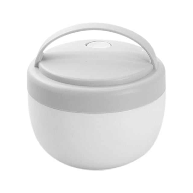 Portable Portable Soup Bowl, Microwaveable Soup Cup with Lid, Student Soup Pot, Breakfast Cup, Milk Porridge Cup, Lunch Box, Leak Proof Plastic Tableware Bowl with Lid, Lunch Box*1
