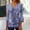 SY1_Sky Blue, variant on Meichang Summer Tops for Women Trendy Boho Floral Print Hide Belly Tunic Shirts 3/4 Bell Sleeve Button V Neck Tshirt Casual Loose Blouse