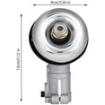thumbnail image 4 of 1pc Trimmer brush cutter replace Gearbox head Gearbox head Red 26mm diameter 9 Teeth, 4 of 4
