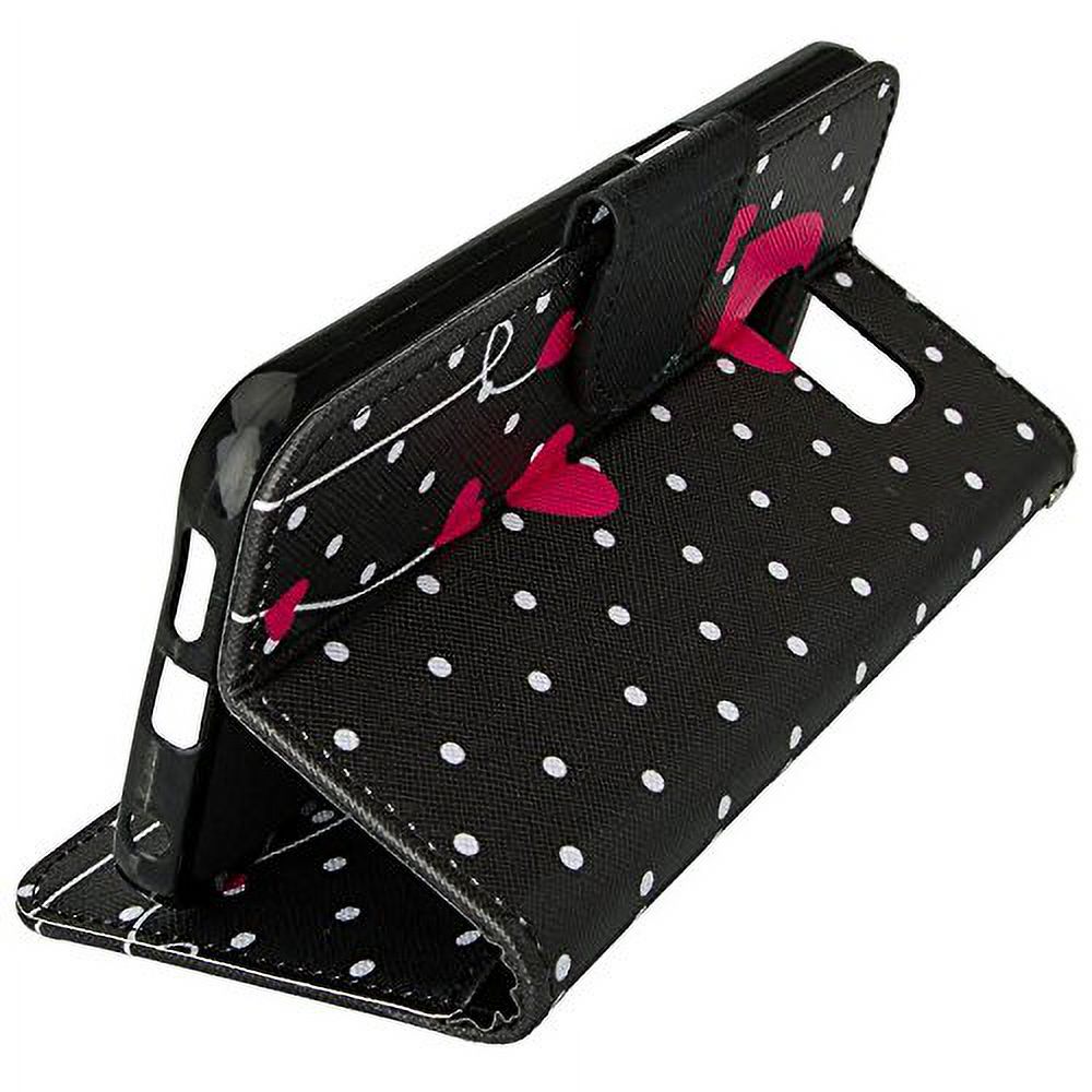 SUMACLIFE Chic Design Portfolio Wallet Case Specifically Designed for Samsung Galaxy S7 Edge