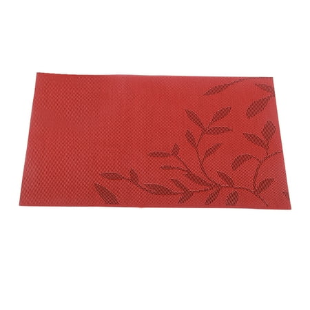 

GETHOME Dining Table Home Kitchen Rectangle Leaf Jacquard Place Mat PVC Scratch