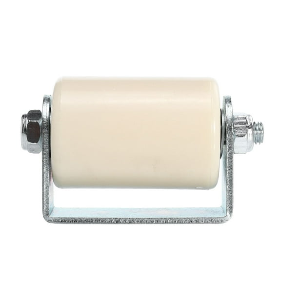 FUEENIRVA 1 Pc Round Iron Fence Gate Wheel with Professional Manufacturing Technology for Rolling Shutters 12.6x5.0in