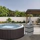thumbnail image 3 of Insulated Hot Tub Heater Pump Cover Spa Pump Cover, Waterproof 600D Oxford Cloth for Major Brands, 3 of 5