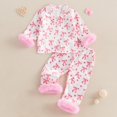 thumbnail image 2 of Conjunto de pijama Kavousa para niña pequeña, seda de Pascua, 18 a 24 m, 2 of 7