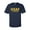 Navy, variant on USAF Veteran GOLD Logo Athletic Short Sleeve T-Shirt