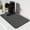 Dark Gray, variant on Christmas Red Coffee Mat Dish Drying Mat Hide Stain High Absorbent Drying Mat for Kitchen Easy Clean,Fit Under Coffee Maker Machine And Accessories-16"x24",Multi Pattern