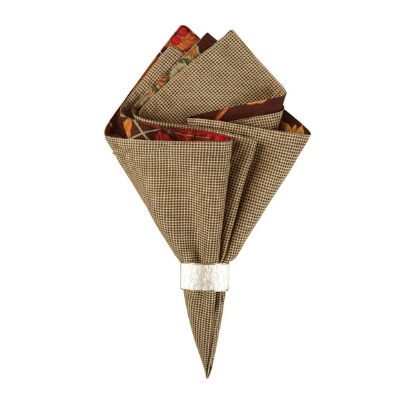 Amison Fall Leaves 100% Cotton Single Cloth Napkin