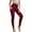 Red, variant on TGPMGRZ Tummy Control Leggings with Pockets for Women High Waisted Tight Yoga Pants Comfort Gym Workout Leggings Dark Blue Size XL