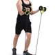 thumbnail image 4 of Rodillo para ruedas Ab Wheels Rollers Crossflex, color verde, 4 of 5