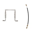 thumbnail image 1 of 4/4 Ebony Violin Parts Tailpiece Pegs Chinrest Maple Bridge Set, 1 of 7