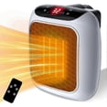 thumbnail image 1 of 2025 Newest 800W PTC Ceramic Fan Heater with 2 Modes, Household Plug-in Space Heater, 1 of 5