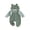 Green, variant on Cjfdfy Newborn Baby Boy Fall Outfit Mock Two-piece Overalls Romper Stripe Waffle Knitted Long Sleeve Bodysuit Hat Two Piece Set Infant Cute Coming Home Fall Winter Outfit
