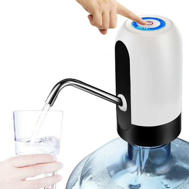 Pompe à bouteille d'eau électrique, Distributeur d'eau en Bouteille  portable pour bouteille de gallon universelle, pompe à eau potable de  chargement USB pour l'extérieur Cuisine à domicile 