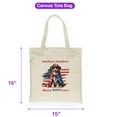 thumbnail image 5 of Republican Australian Shepherd Making Woof Count Election 2024 Canvas Tote Bag Aussie Dog Lover Gifts Reusable Shopping Grocery Bag - 01002, 5 of 5