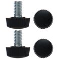 thumbnail image 1 of Pies Niveladores Ajustables Unique Bargains 4pcs M6 x 10 x 16mm para Muebles de Casa, Gabinete, Mesa, Patas de Silla, 1 of 7