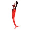 thumbnail image 1 of Eyelash Tweezer Multifunctional Mermaid Shaped Eyelash Applicator Eyelash Tool, 1 of 10
