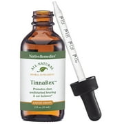NativeRemedies TinnaRex - All Natural Herbal Supplement Promotes Clear and Undisturbed Hearing - Supports Ear Structures, Sound Conduction and Conveyance - 59 mL