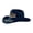Navy, variant on JULMCOMO 250th Anniversary USA Cowboy Hat Felt Stars Stripes Roll Up Vintage Patriotic Hat for Independence Day Black
