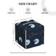 thumbnail image 4 of Balery Night Forest Wolf Porta Pañuelos de Cuero con Estampado – Funda Moderna Cuadrada para Caja de Pañuelos, Dispensador 5x5x5'', 4 of 7