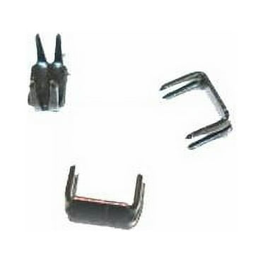 #5 YKK Vislon Bottom Stops Black 50 Pairs