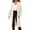 Beige, variant on Long Cardigan Sweaters for Women Long Sleeve Oversized Open Front Knit Coatigan Sweater Coats with Pockets
