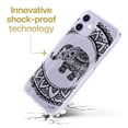 thumbnail image 3 of Case Yard iPhone-12-Mini Case Clear Soft & Flexible TPU Ultra Low Profile Slim Fit Thin Shockproof Transparent Bumper Protective Cover Drop Protective Cell Phone Cases (Elephant Mandala), 3 of 8