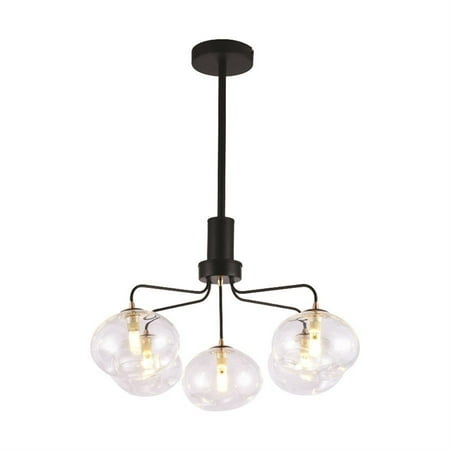 

Xtricity - 5 Light Pendant 22.04 Width From Stanford Collection Black