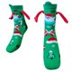 thumbnail image 2 of Xihbxyly Calcetines Magnéticos con Forma de Mano, Diseño de Imán para Pareja, Divertidos Calcetines 3D, Tubo Medio Transpirable, Algodón Cómodo, Regalo Unisex para Parejas, Navidad (Un Par), 2 of 2