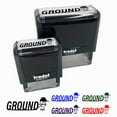 thumbnail image 1 of Ground Mail Service Running Person Self-Inking Rubber Stamp Ink Stamper for Business Office - Pink Ink - Large 2-2/4 Inch, 1 of 7
