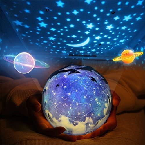 [3 PACK & 9 PACK OF FILM] Star Night Light for Kids, Universe Night