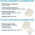thumbnail image 7 of HQRP Filter Kit (HEPA + 2xFoam&Felt) for Shark Rotator NV450 NV451 / Rocket NV472 NV480 NV481 NV482 NV484 Professional Upright Vacuum, XFF450 XHF450 (tall size 2.75") Replacement, 7 of 7