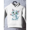 thumbnail image 3 of Kitten Greeting Hoodie Toddler -Image by Shutterstock,  2 Toddler, 3 of 4