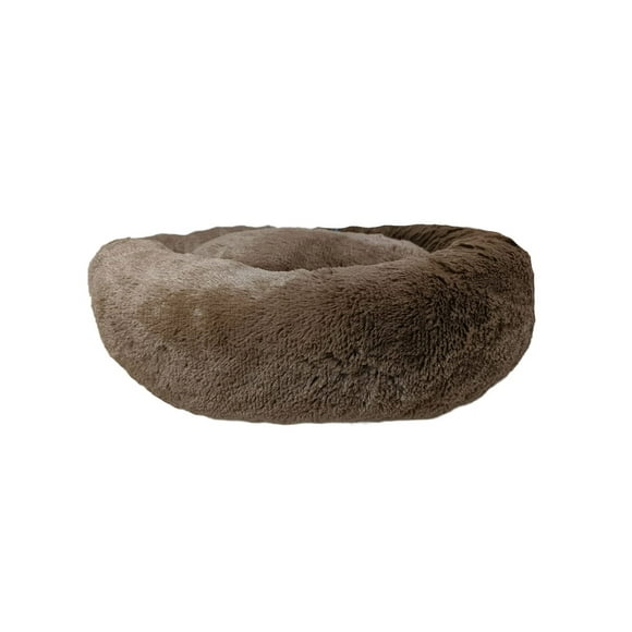 Cama para perro Lunics Antiestres Mediana Café Peluche