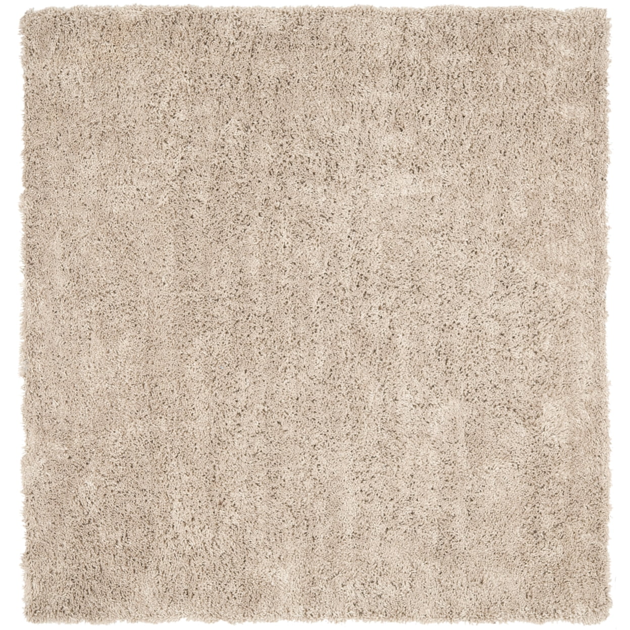 SAFAVIEH Glen Solid Plush Shag Runner Rug, Taupe, 2'3" x 12'