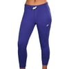 Nike Womens Time Out Capri Athletic Pants Purple Training Pants