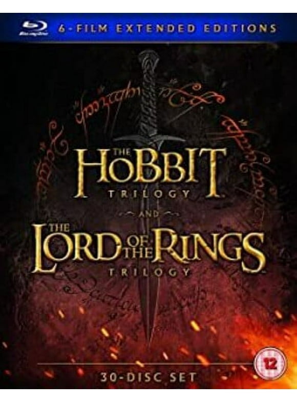 The Hobbit Trilogy and The Lord of the Rings Trilogy: 6-Film Extended Editions (Blu-ray)