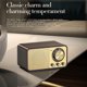 thumbnail image 4 of Reproductor de música Irfora JY-66 Altavoz inalámbrico BT5.0 de madera Retro Classic Soundbox Super Bass Subwoofer Radio FM Soporte TF U Disk AUX IN Reproducción de música Irfora Reproductor de música, 4 of 5