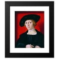 thumbnail image 2 of Bernard van Orley 15x18 Black Modern Framed Museum Art Print Titled - A Young Man (Between 1491 and 1542), 2 of 5