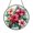 Acrylic 3.5 Inch, variant on Tropical Flower Window Art – Stained Glass Style Hibiscus Design