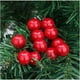 thumbnail image 5 of Venta al por mayor de bayas artificiales de Navidad, hojas de acebo rojas y doradas, corona de ratán, mini bayas falsas, adornos para árbol de Navidad, decoración del hogar, 5 of 5