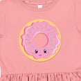 thumbnail image 4 of Inktastic Light Pink Donut Girls Toddler Dress, 4 of 5