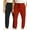 Charcoal Heather/Red, variant on Southpole Mens Sweatpants - 2 Pack Cozy Fleece Joggers for Men with Drawstring Waistband (Size: 8-20)