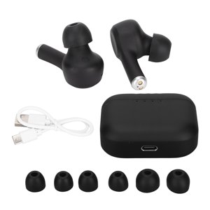 Translator Earbuds, Stylish Appearance High Accuracy Translator Earbuds 5 Modes  For Travel For Shopping Black