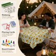 thumbnail image 6 of Sunflower Tablecloth 55x55 Inch Table Cloth Covers, Stain Resistance Polyester Table Covers for Kitchen Dining Home Decor, 6 of 6