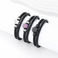 thumbnail image 3 of Pet Urn Cremation Bracelet for Pet Ashes Paw Print Ashes Urn Bracelet Memorial Urn Bracelet Stainless Steel Ashes Holder Keepsake Urn Jewelry for Cat / Dog, 3 of 7