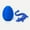 Blue, variant on NAOJIE 3d Printed Dragon,Dragon,Dragon Toys,Fidget Toys,3d Printed Toys,3d Printed Dragon Eggs with Dragon Inside,Executive Dragon Fidget Desk Toys for Gifts,Home Office Decor -Yellow