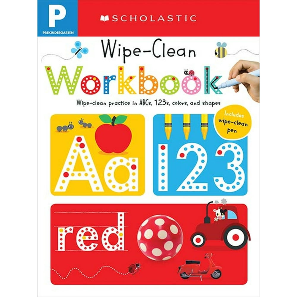 Wipe Clean Workbook PreK (Scholastic Early Learners)